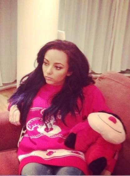 Custom branded Christmas jumpers for Nando's featuring Little Mix